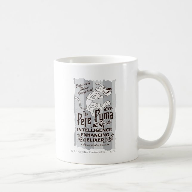 Pete Puma Intelligence Elixer Coffee Mug (Right)