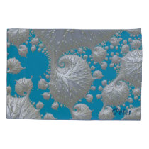PETER ~2 Original Fractal Designs ~ back to back ~ Pillow Case