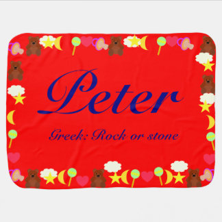 Peter Baby Blanket Template