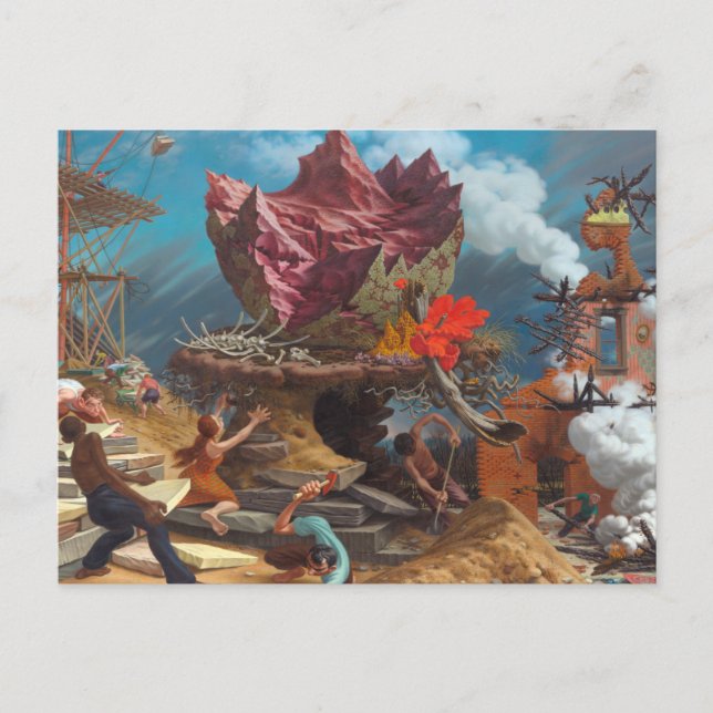 Peter Blume - The Rock Postcard (Front)