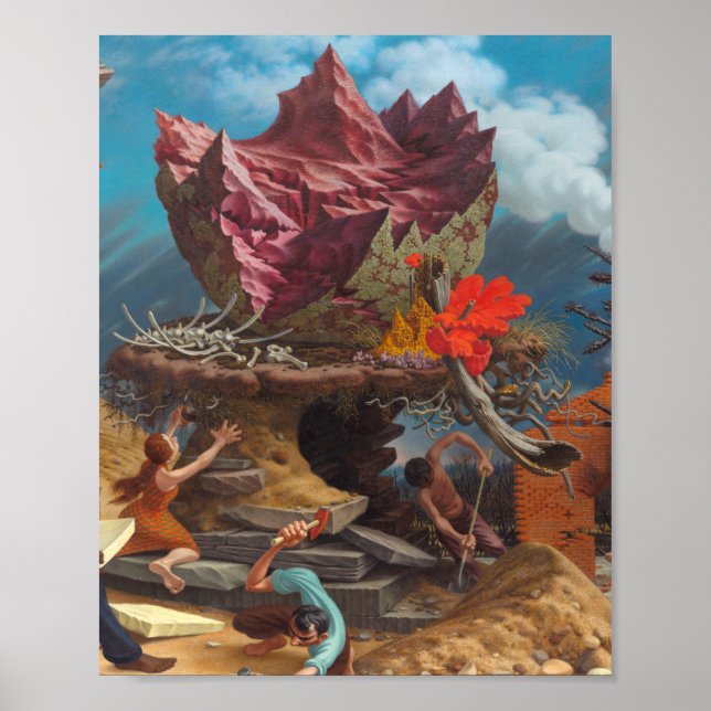 Peter Blume - The Rock Poster (Front)