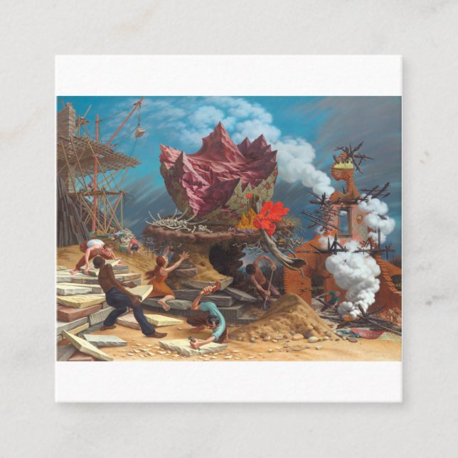 Peter Blume - The Rock Square Business Card (Front)