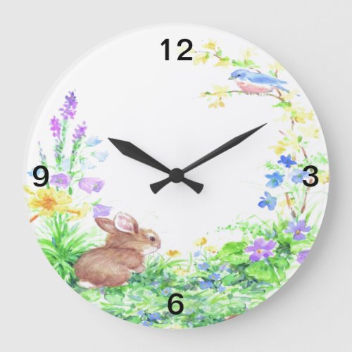 Peter Cotton Tail _ Large Clock