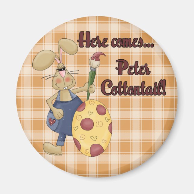 Peter Cottontail Magnet (Front)