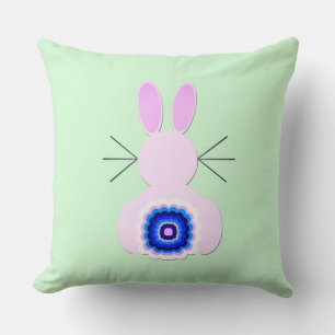 Peter Cottontail Throw Pillow