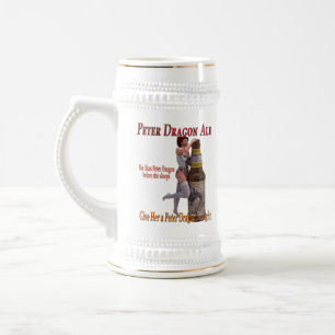 Peter Dragon Ale before she sleeps Beer Stein