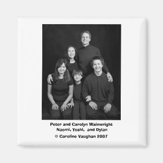 Peter  familiy_W portrait, Peter a... - Customized Magnet