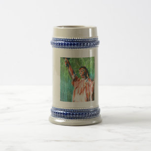 Peter Max style Irish sky and Liberty Mug