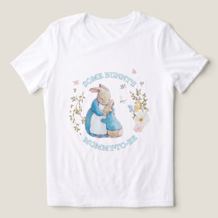Peter Mrs Rabbit Beatrix Mommy to be Tri-Blend Shirt