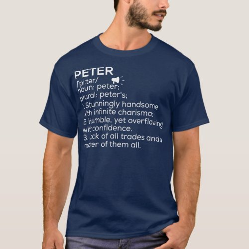 Peter Name Definition Peter Meaning Peter Name Mea T_Shirt