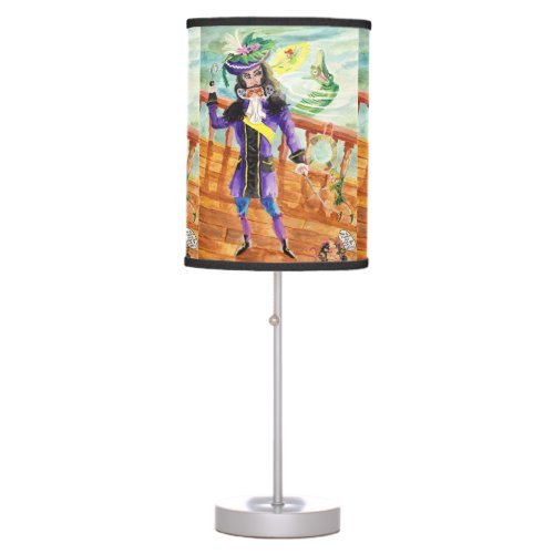 Peter Pan And Captain Hook Table Lamp