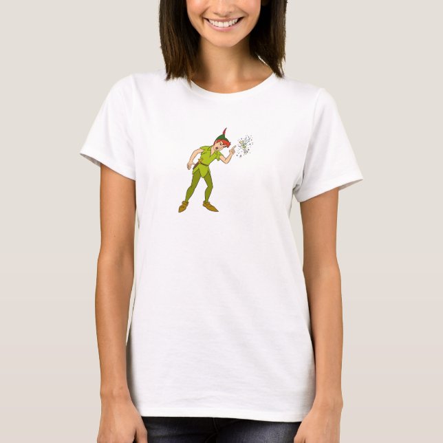 Peter Pan and Tinkerbell Disney T-Shirt (Front)
