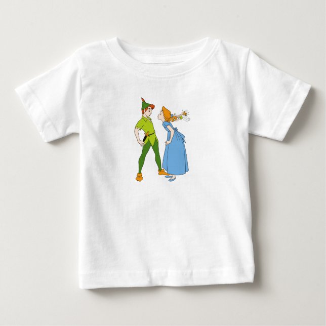 Peter Pan and Wendy Disney Baby T-Shirt (Front)