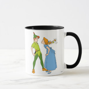 Peter Pan and Wendy Disney Mug