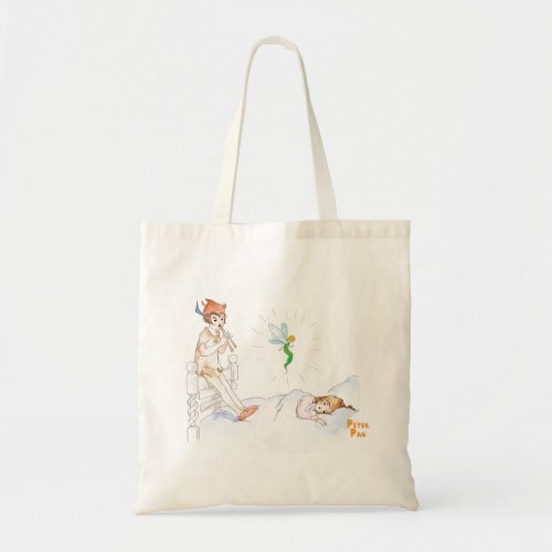 Peter Pan and Wendy Tote Bag