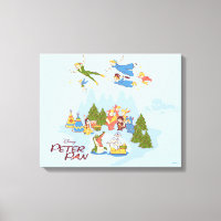 Peter Pan Flying over Neverland