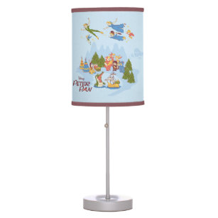 Peter Pan Flying over Neverland Table Lamp