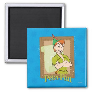 Peter Pan - Frame Magnet by peterpan at Zazzle