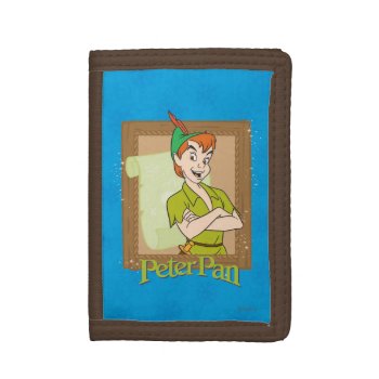 Peter Pan - Frame Tri-fold Wallet by peterpan at Zazzle