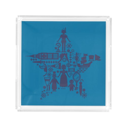 Peter Pan  Friends Star Acrylic Tray