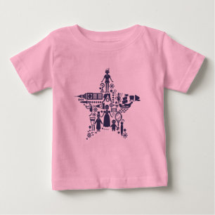 Peter Pan & Friends Star Baby T-Shirt