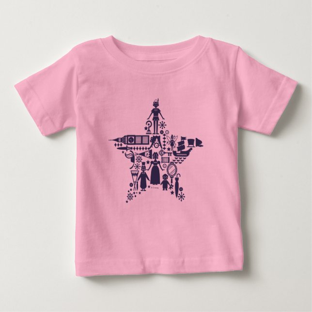 Peter Pan & Friends Star Baby T-Shirt (Front)