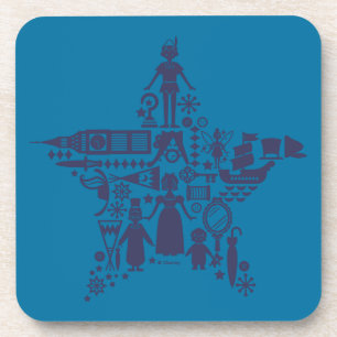 Peter Pan & Friends Star Beverage Coaster