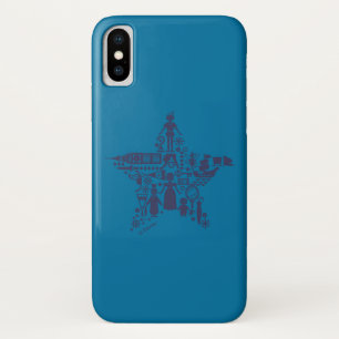 Peter Pan & Friends Star iPhone X Case