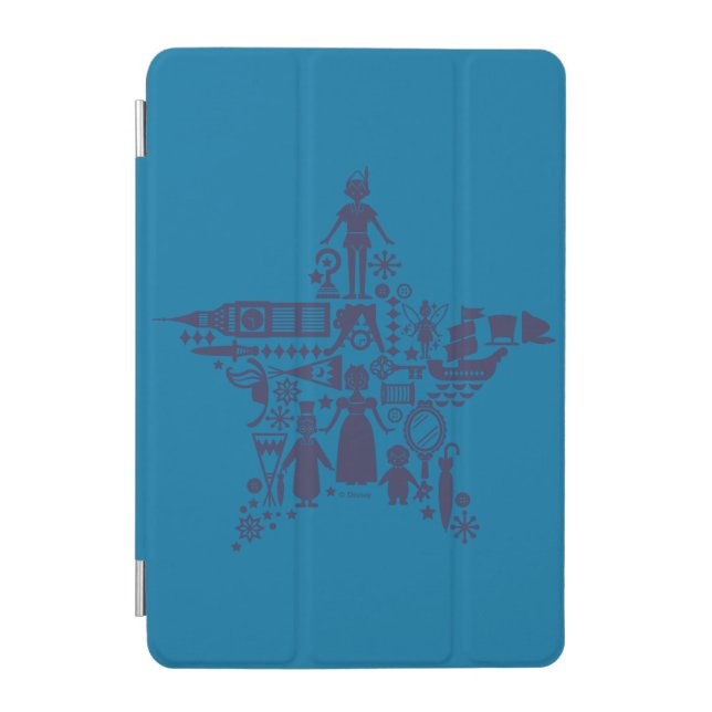 Peter Pan & Friends Star iPad Mini Cover (Front)