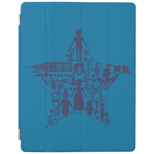 Peter Pan & Friends Star iPad Smart Cover (Front)