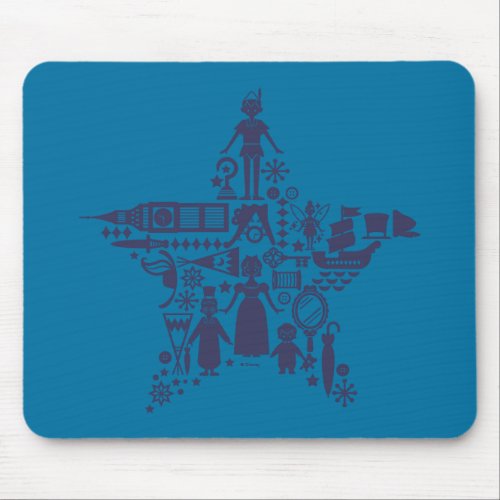 Peter Pan  Friends Star Mouse Pad