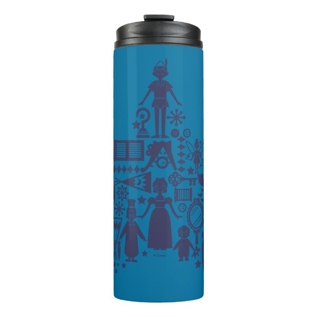 Peter Pan & Friends Star Thermal Tumbler (Front)