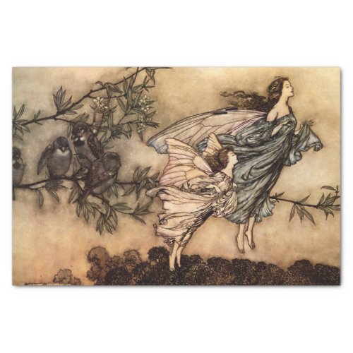 Peter Pan in Kensington Gardens Fairies Kids Tissue Paper