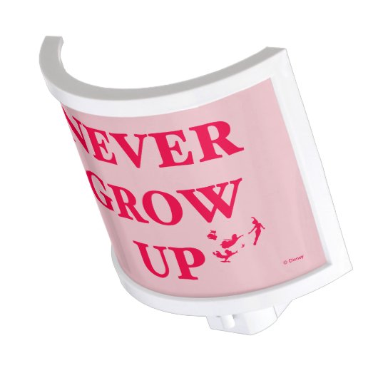 Peter Pan | Never Grow Up Night Light (Angled)