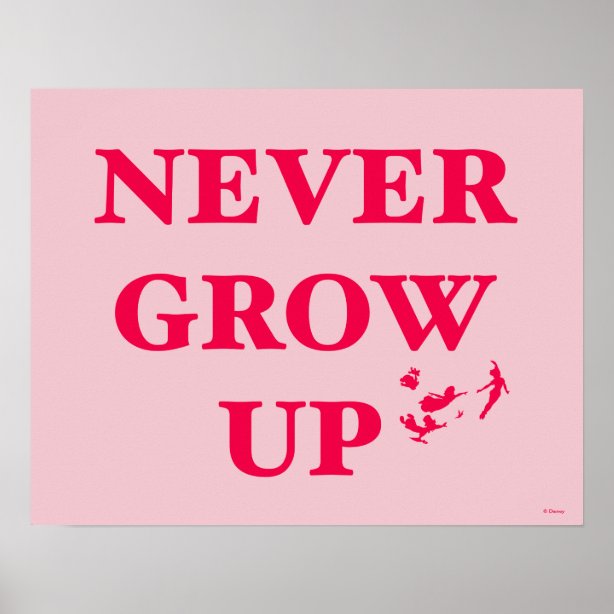 never grow up song from peter pan