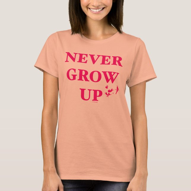 Peter Pan | Never Grow Up T-Shirt (Front)