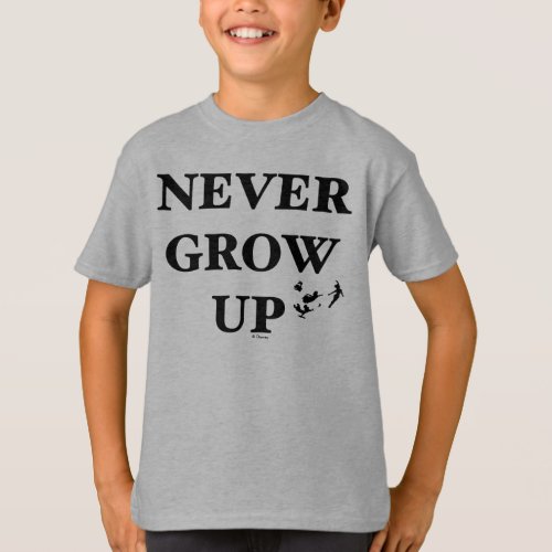 Peter Pan  Never Grow Up T_Shirt