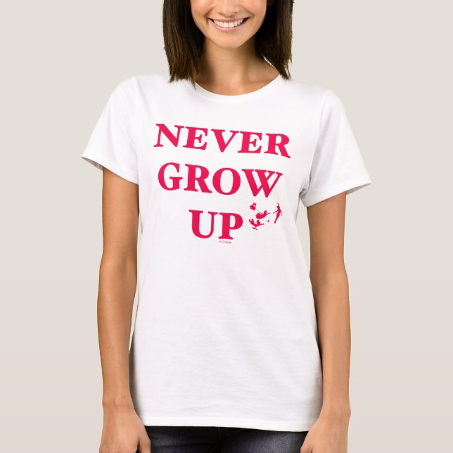 Peter Pan | Never Grow Up T-Shirt (Front)