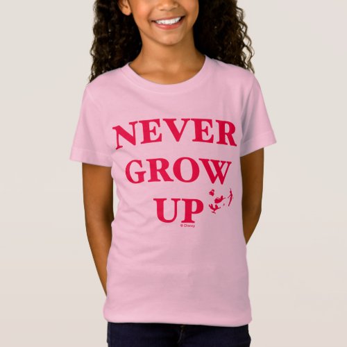 Peter Pan  Never Grow Up T_Shirt