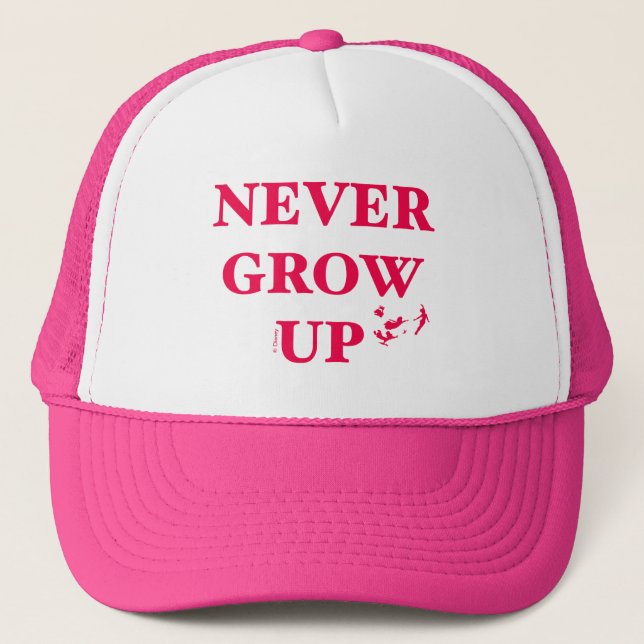 Peter Pan | Never Grow Up Trucker Hat (Front)