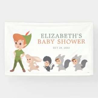 Peter Pan Neverland | Baby Shower Banner