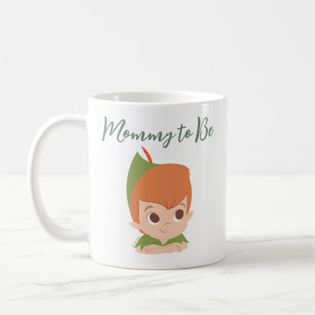 Peter Pan Neverland | Baby Shower Mommy to Be Coffee Mug (Left)
