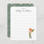 Peter Pan Neverland | Baby Shower Note Card