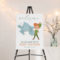 Peter Pan - Neverland | Baby Shower Welcome Sign