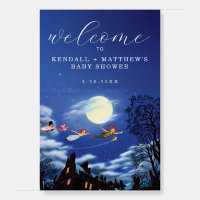 Peter Pan - Neverland | Baby Shower Welcome Sign