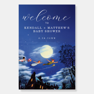 Peter Pan - Neverland | Baby Shower Welcome Sign