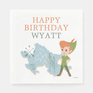 Peter Pan Neverland   First Birthday Napkins