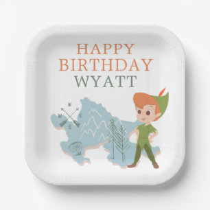 Peter Pan Neverland   First Birthday Paper Plates