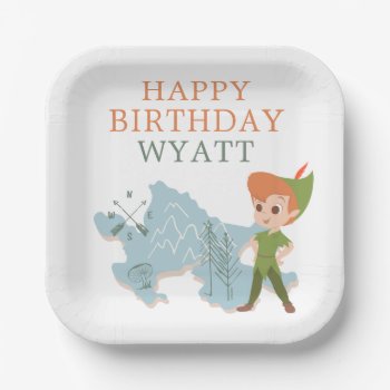 Peter Pan Neverland | First Birthday Paper Plates by peterpan at Zazzle