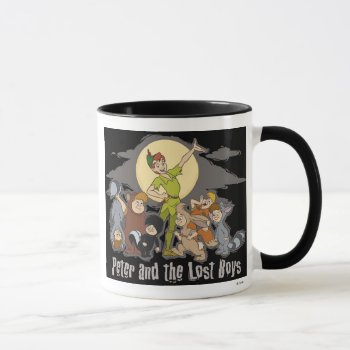 Peter Pan Peter Pan And The Lost Boys Disney Mug by peterpan at Zazzle